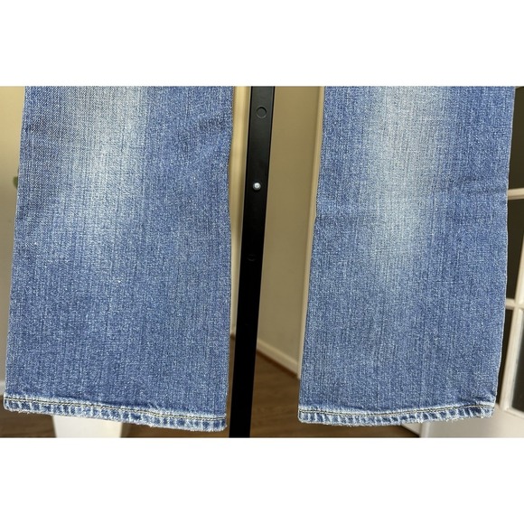 Ralph Lauren Sport Madison 888 Jeans Women's 28 Light Wash Distressed Denim - Picture 7 of 10